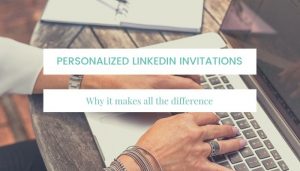 Dezines LinkedIn Post personalized invitation